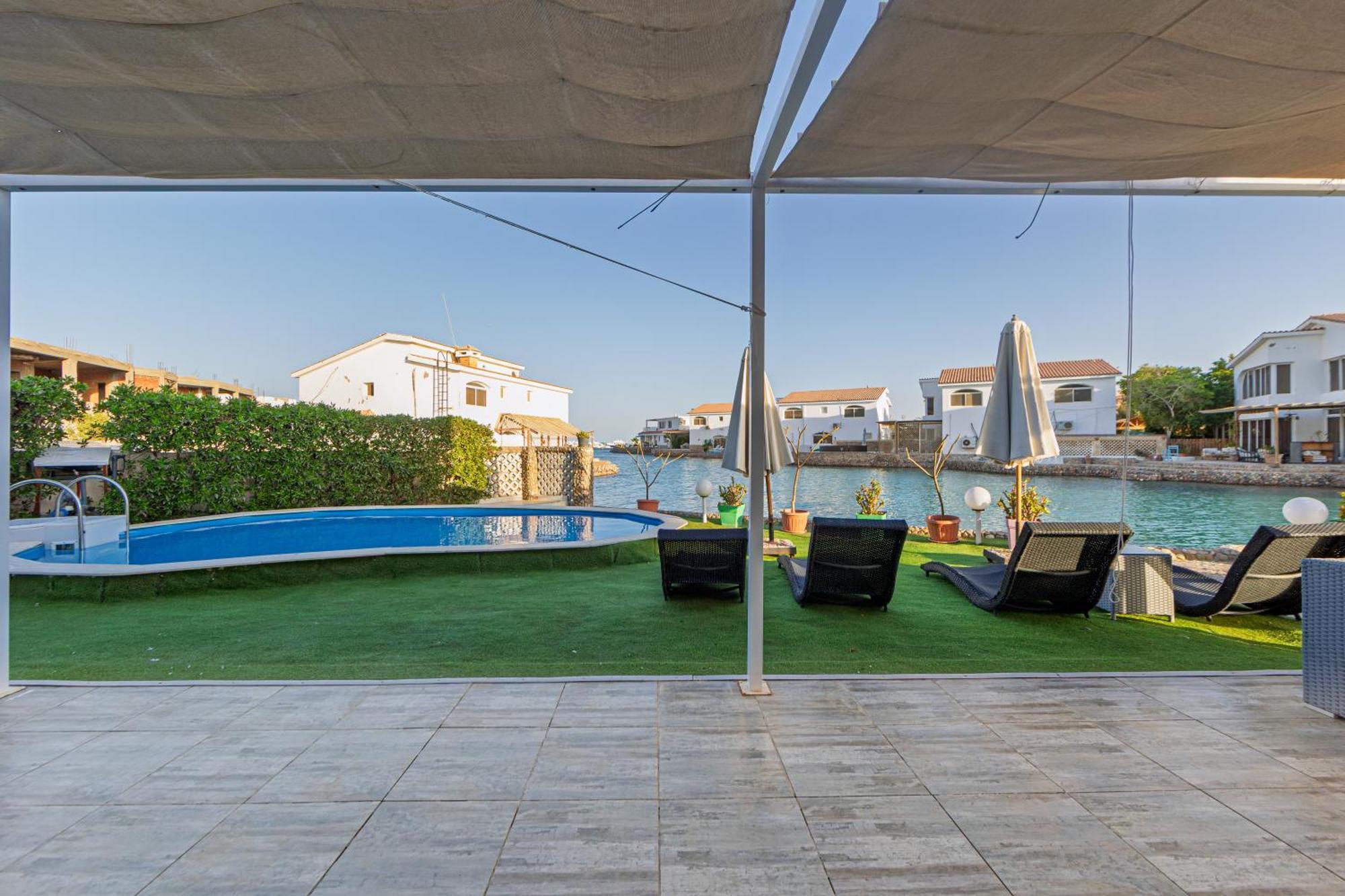 Aden Beach - Sea View Room With Beach Access In Villa Хургада Экстерьер фото